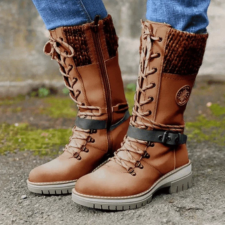Virginia – Women's Wide Calf Boots with a Roomy Shaft