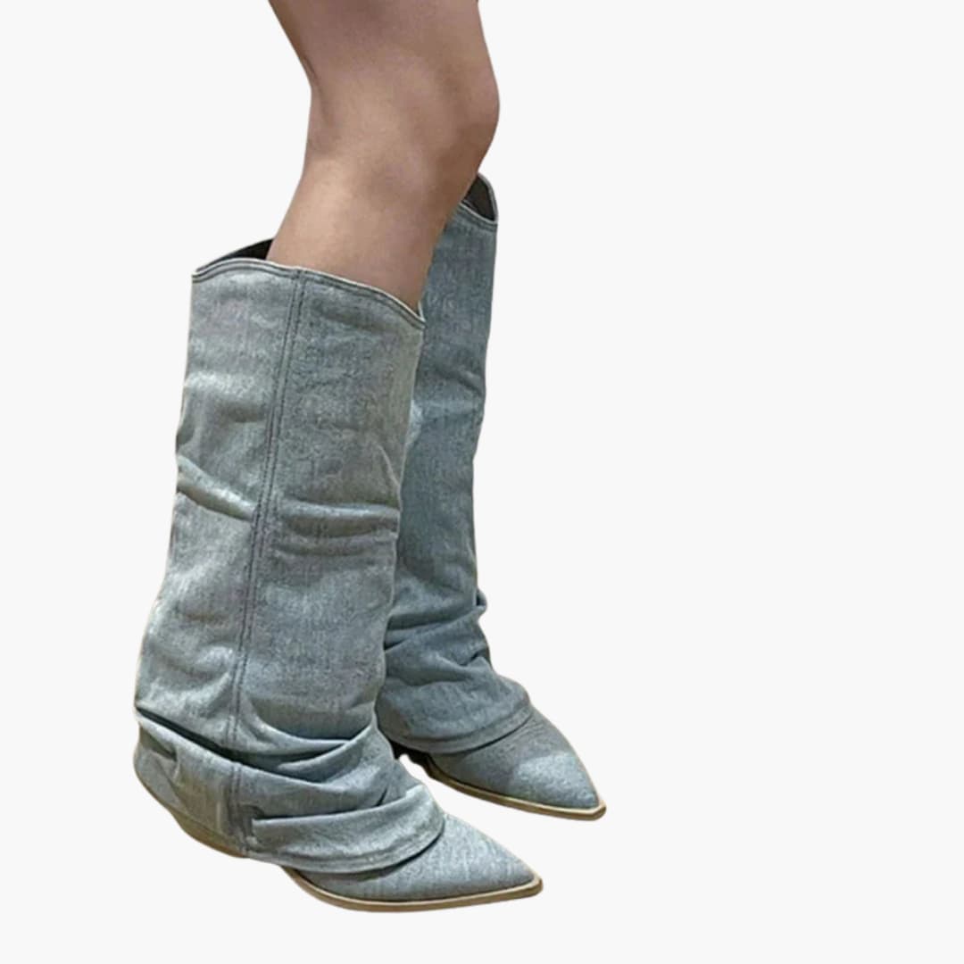 Ruby – Women's Wide Calf Boots with a Stretch Shaft