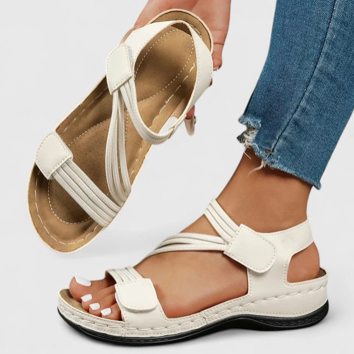 Julie – Women's Wide Toe Box Sandals for All-Day Comfort