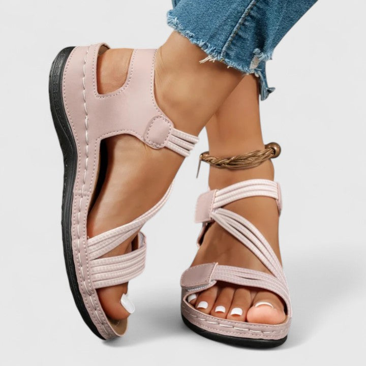 Julie – Women's Wide Toe Box Sandals for All-Day Comfort