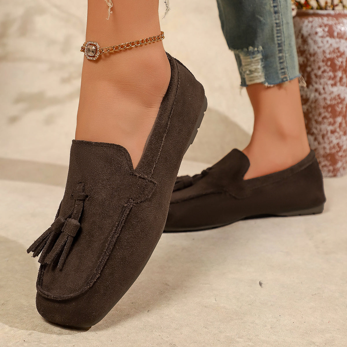 Miriam – Women's Slip-On Shoes with a Stretch Upper