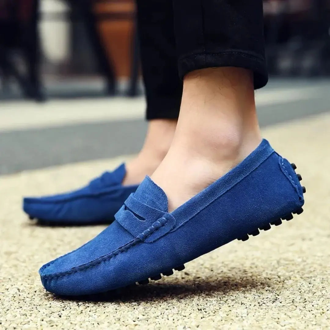 Roger – Men's Slip-On Loafers with a Hands-Free Fit