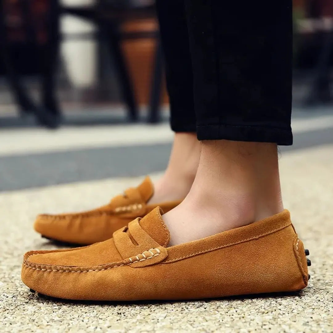 Roger – Men's Slip-On Loafers with a Hands-Free Fit