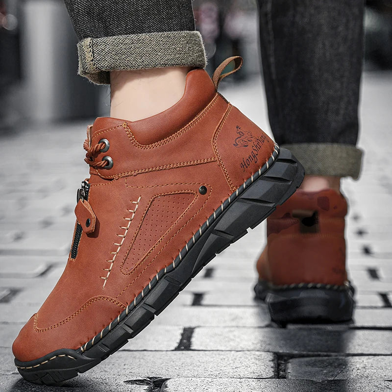 Dave – Men's Comfort Boots with a Soft Lining
