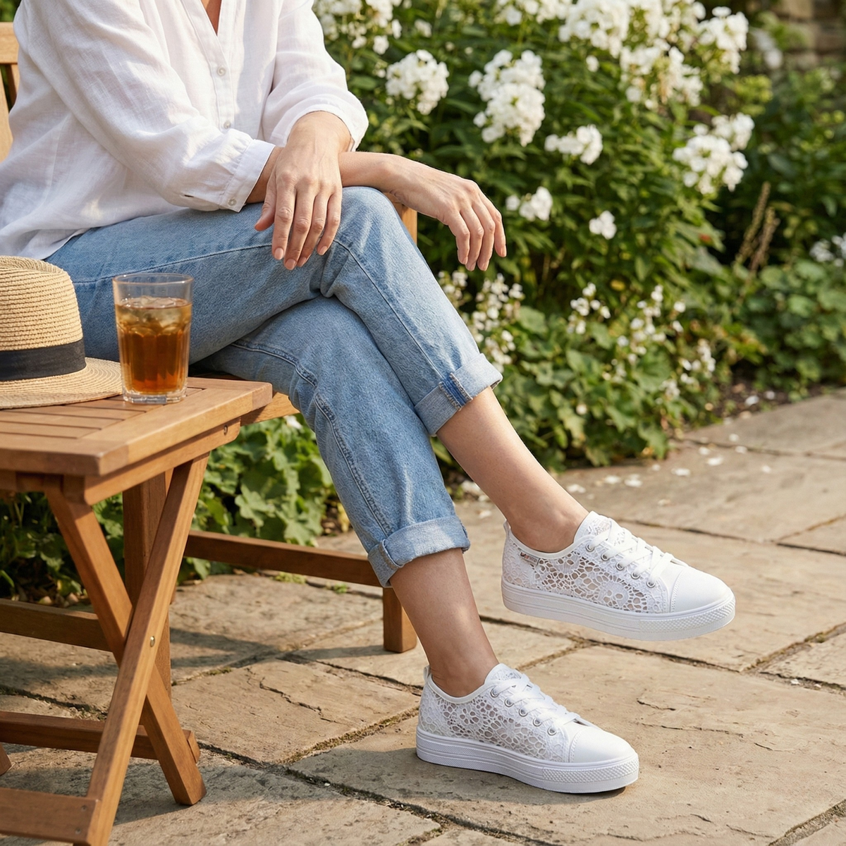 Priscilla – Women's Arch Support Sneakers with a Deep Heel Cup