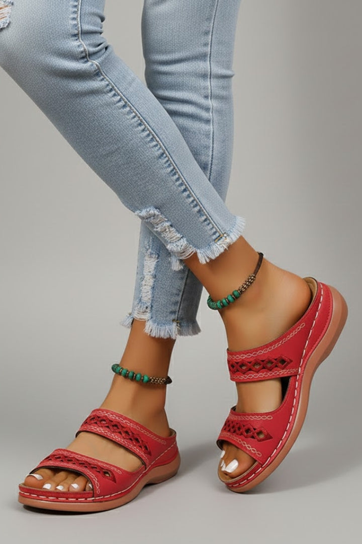 Janice – Women's Wide Toe Box Sandals with an Adjustable Fit