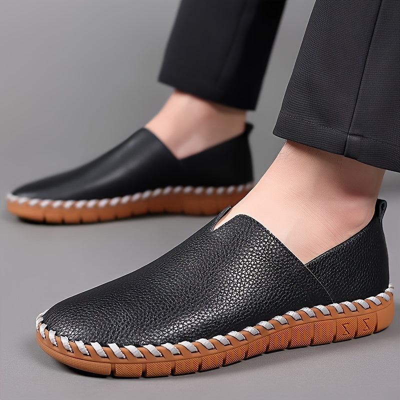Wells – Unisex Slip-On Loafers with a Stretch Upper