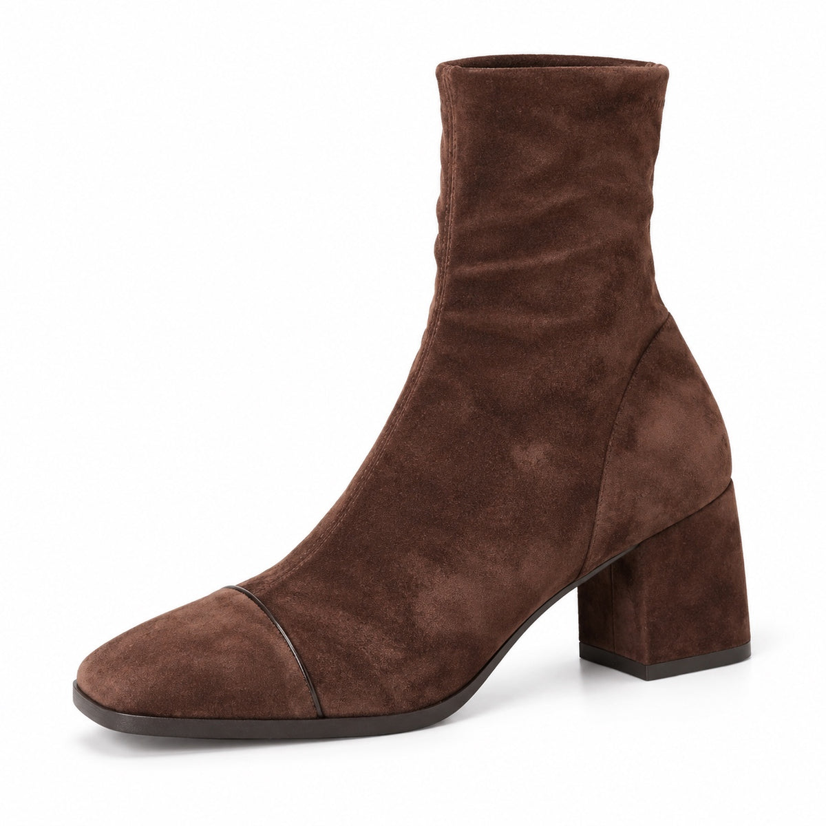 Annette – Women's Comfort Boots in Dark Brown