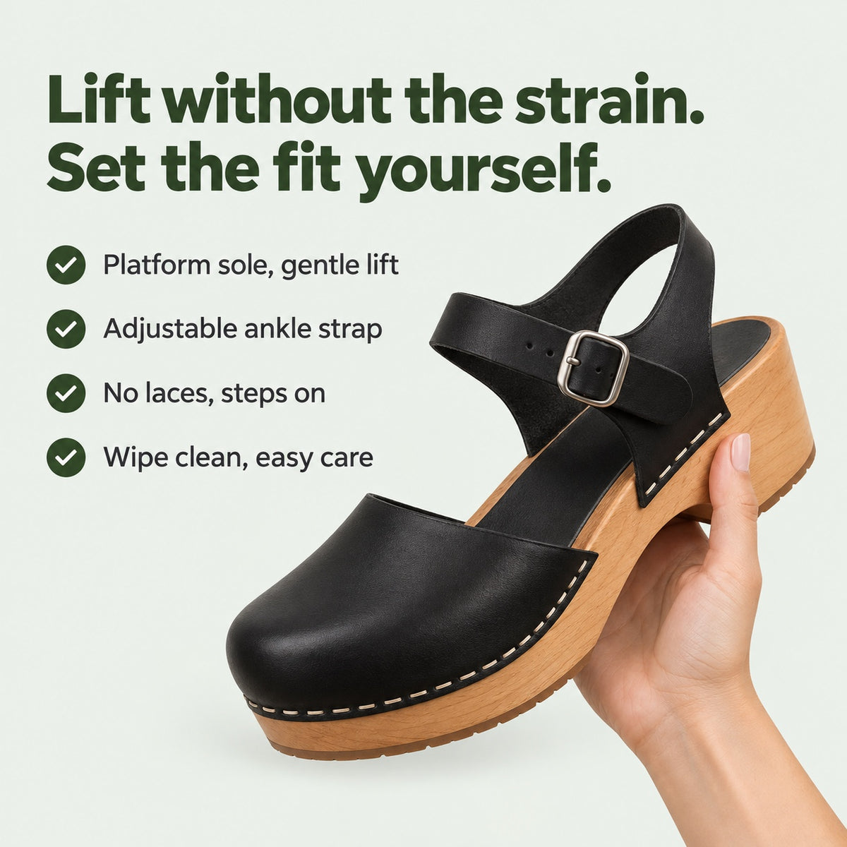 April – Women's Nursing Clogs, key benefits