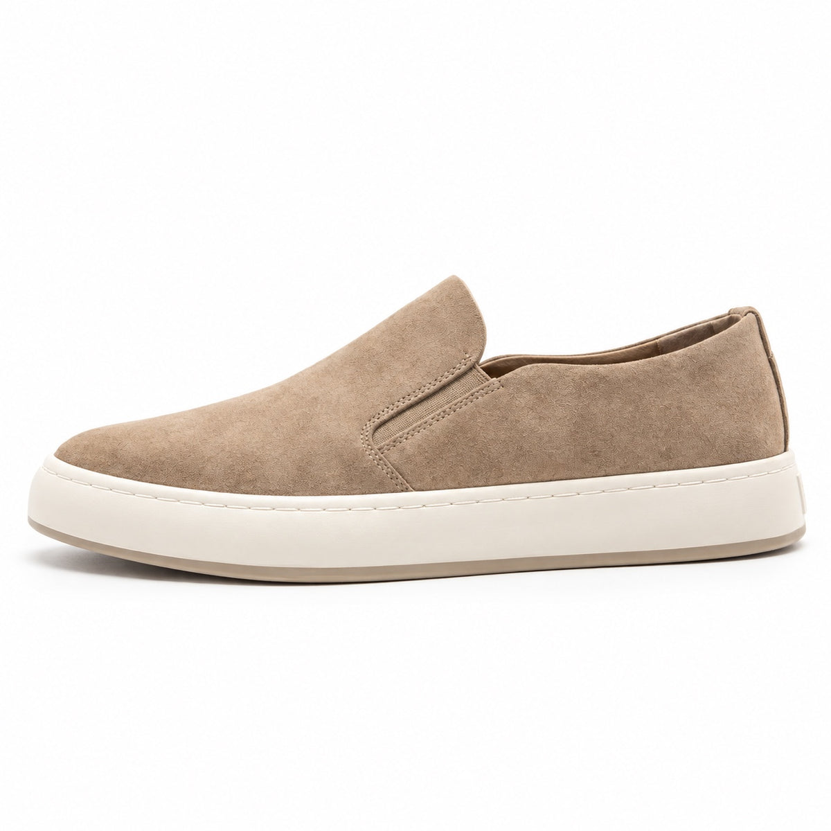 Bernard – Men's Barefoot Loafers in Taupe