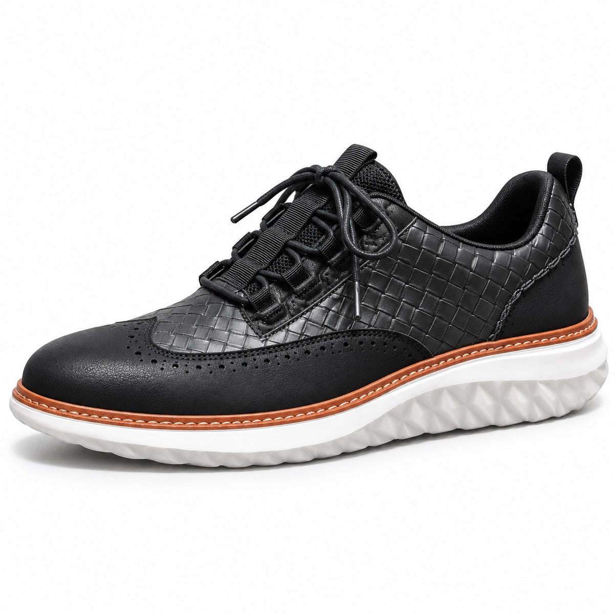 Brad – Men's Walking Sneakers in Black