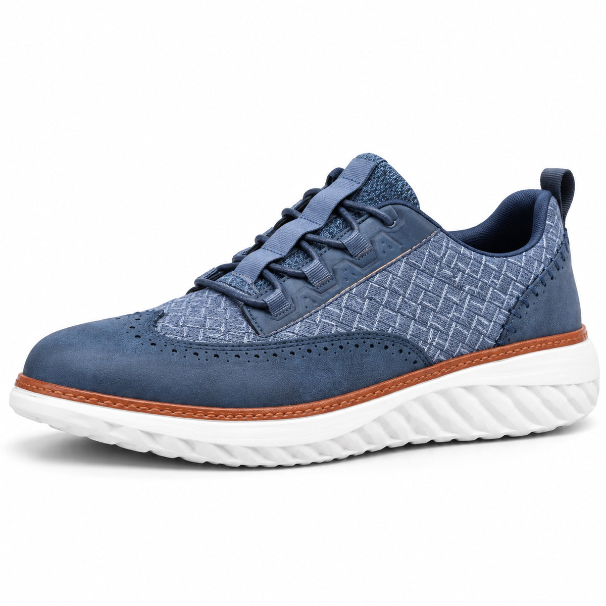 Brad – Men's Walking Sneakers in Blue