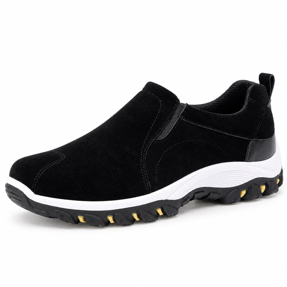 Bryan – Men's Arch Support Sneakers in Black