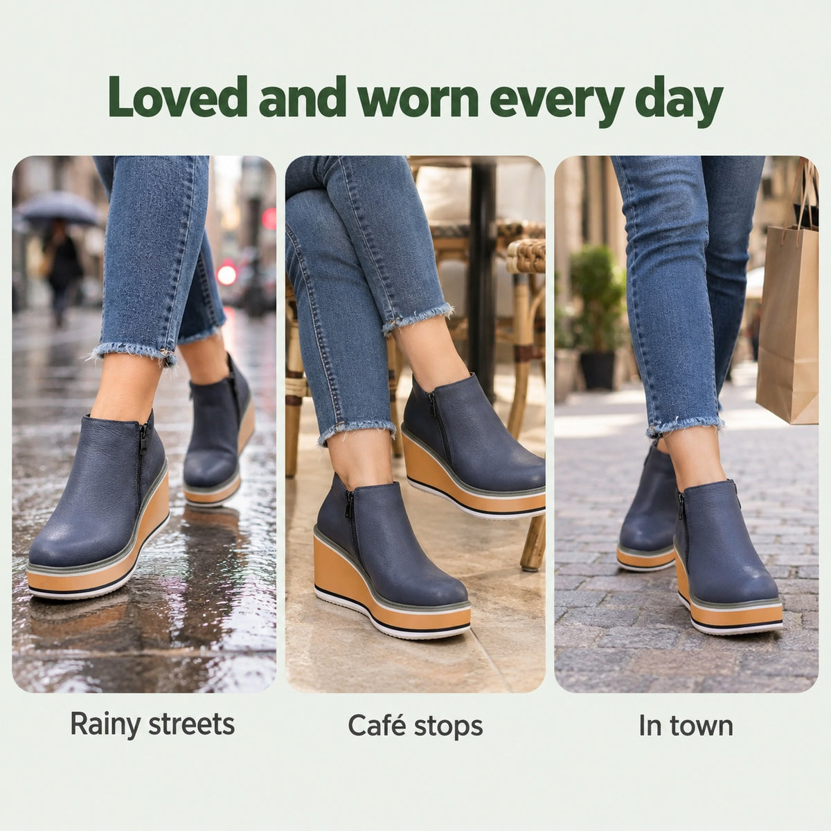 Claire – Women's Non-Slip Shoes, worn every day
