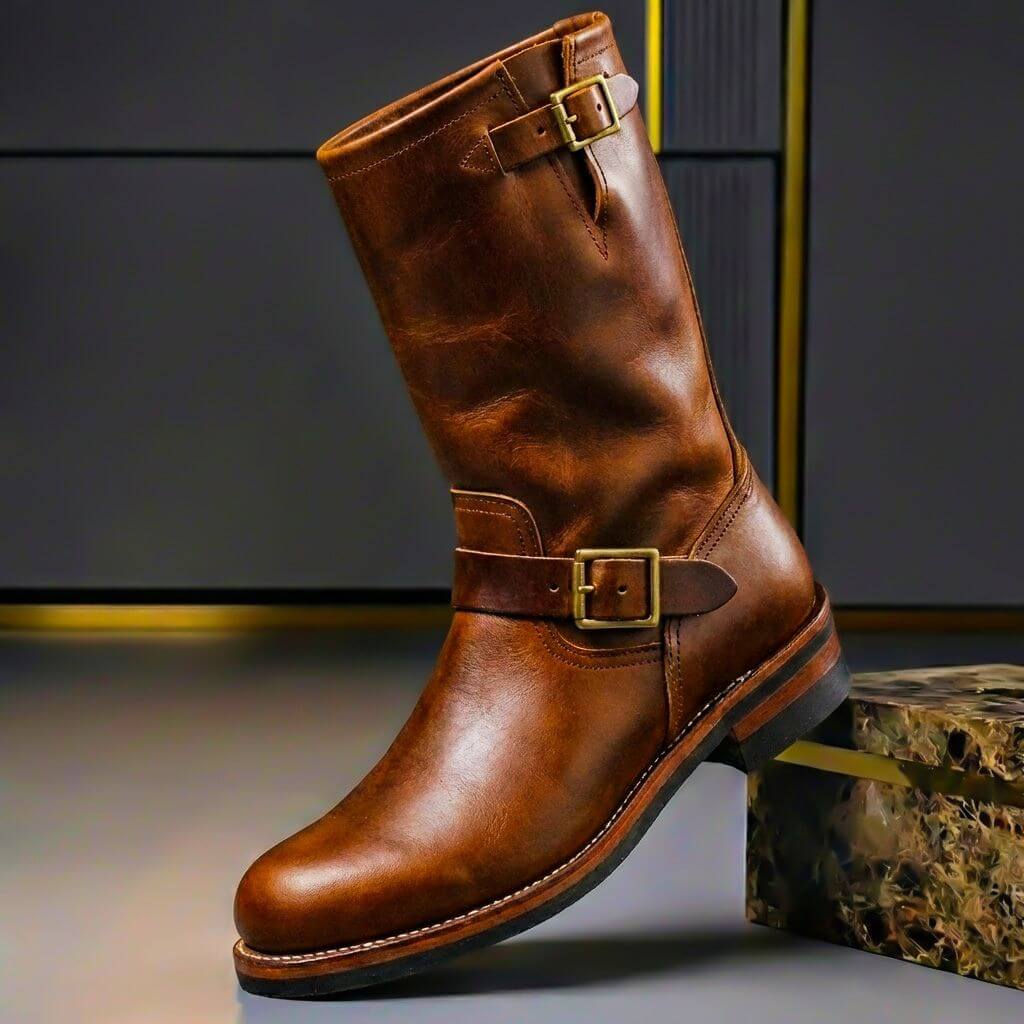 Edwin – Men's Wide Calf Boots for Full Calves