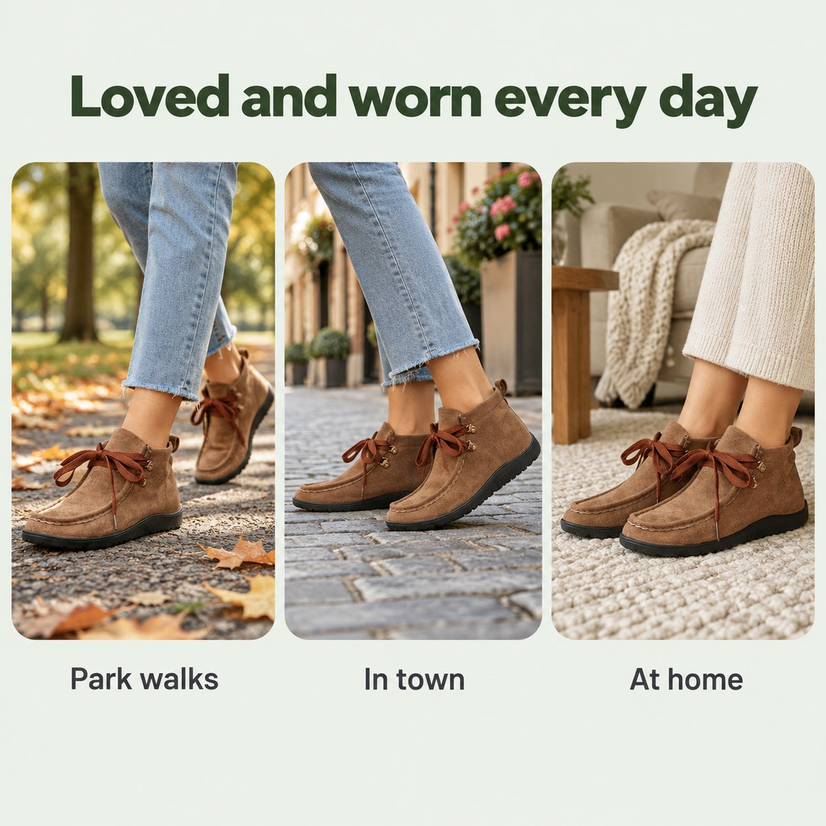 Corey – Unisex Arch Support Shoes, worn every day