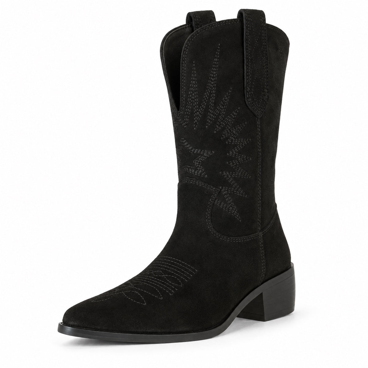 Debbie – Women's Wide Calf Boots in Black