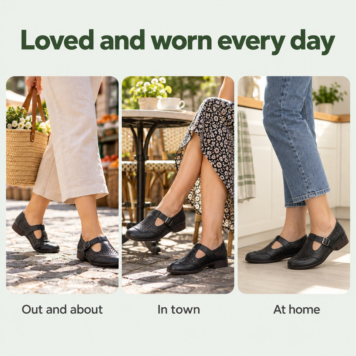 Dorothy – Women's Wide Toe Box Shoes, worn every day