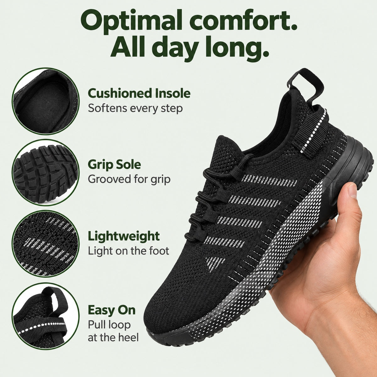 Douglas – Men's Walking Sneakers, features