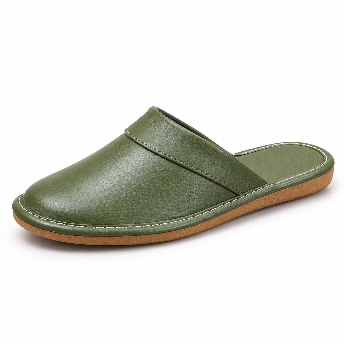 Earnest – Men's Comfort Slippers in Olive