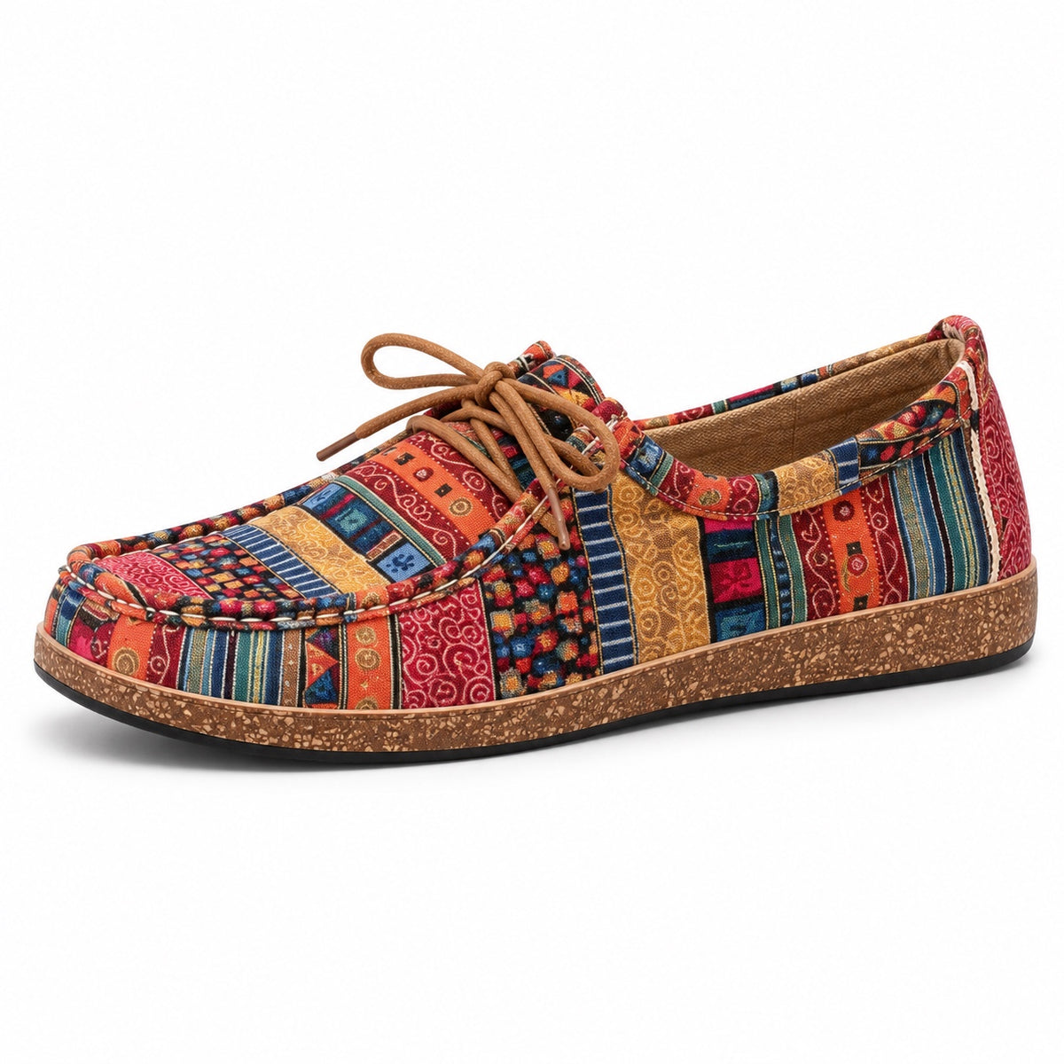 Elena – Women's Comfort Sneakers in Red
