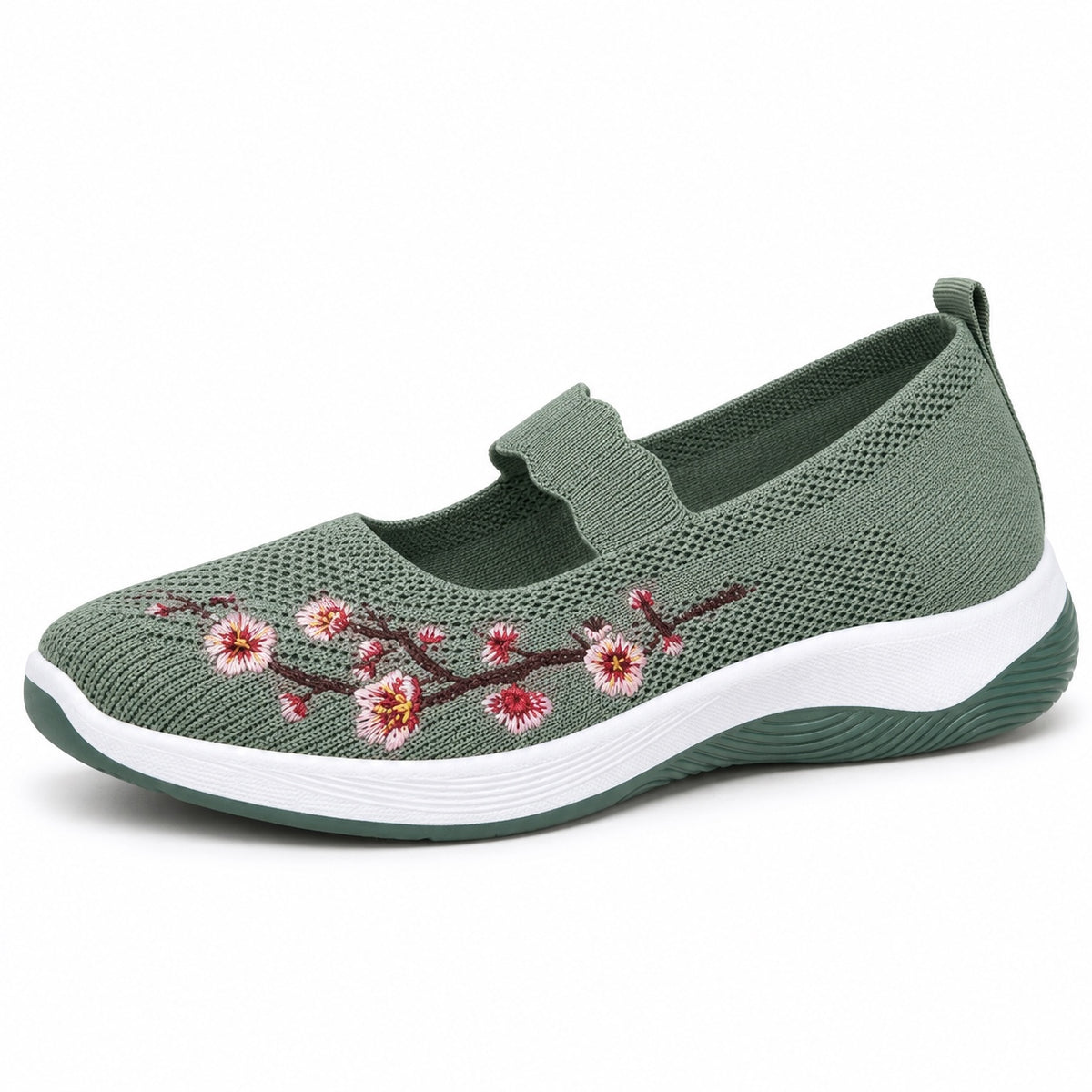 Emerson – Unisex Arch Support Shoes in Green
