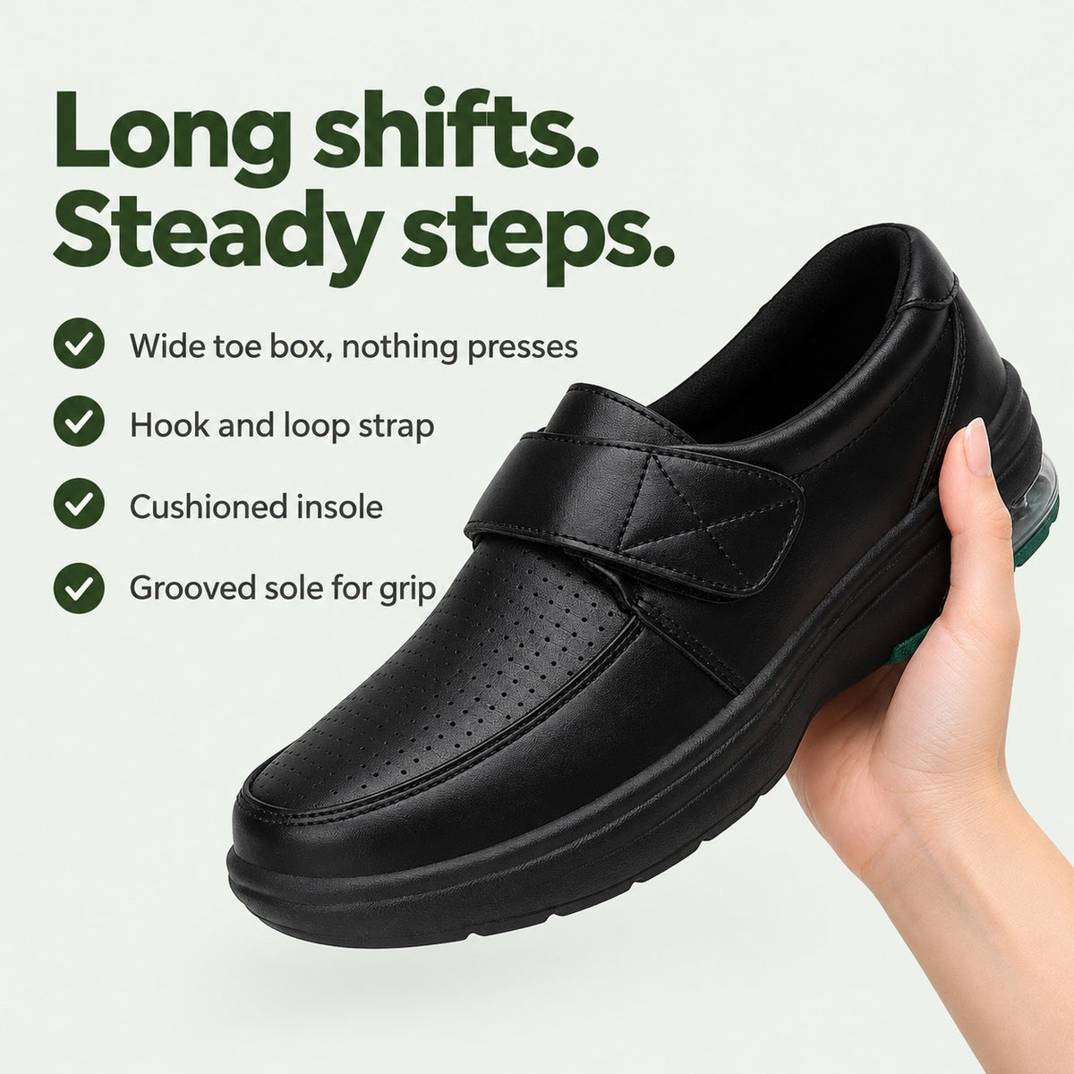 Essie – Women's Nursing Shoes, key benefits