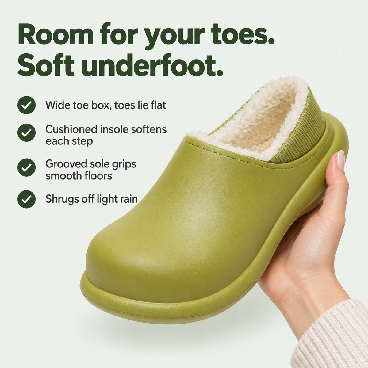 Flowers – Women's Comfort Slippers, key benefits
