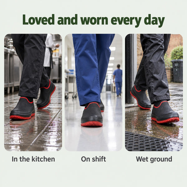 Fowler – Unisex Nursing Shoes, worn every day