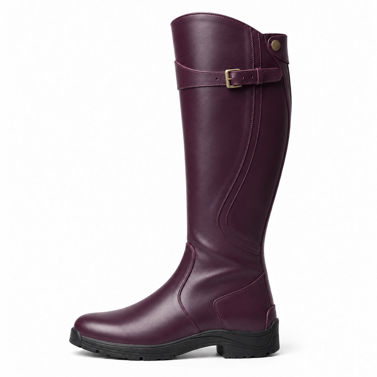 Fuller – Women's Wide Calf Boots in Purple
