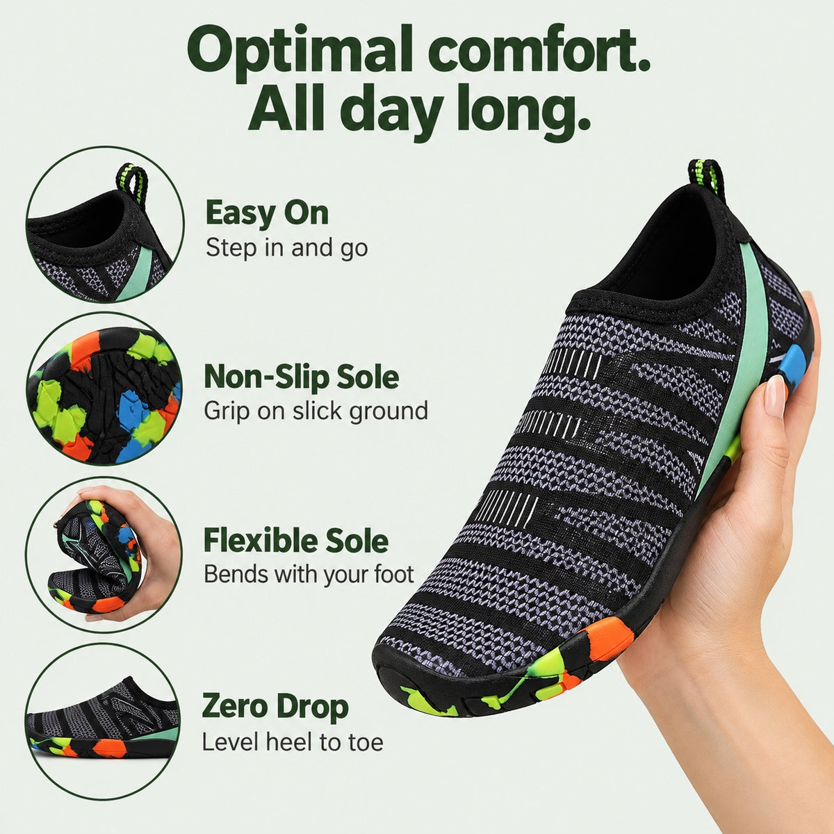 Gardner – Women's Barefoot Shoes, features
