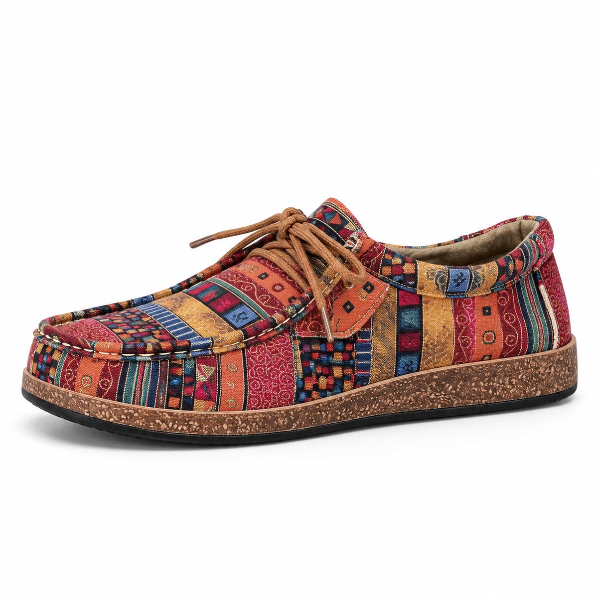 Garza – Women's Orthopedic Sneakers in Red