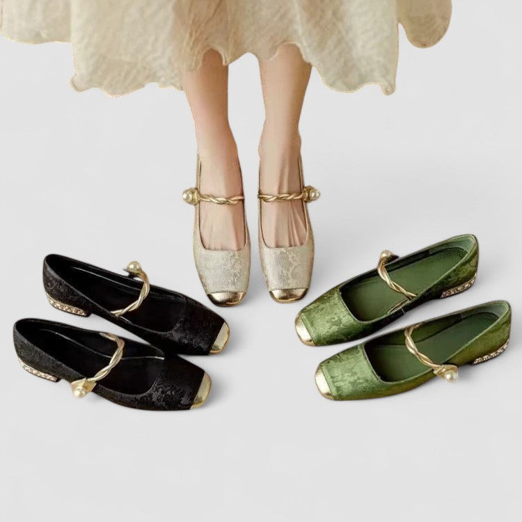 Sara – Women's Orthopedic Flats with Arch Support