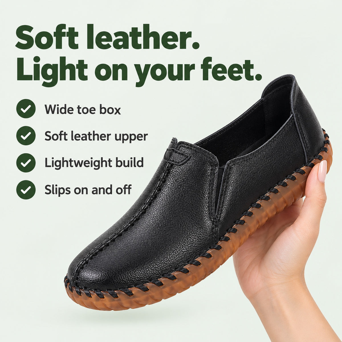 Goodman – Women's Wide Toe Box Shoes, key benefits