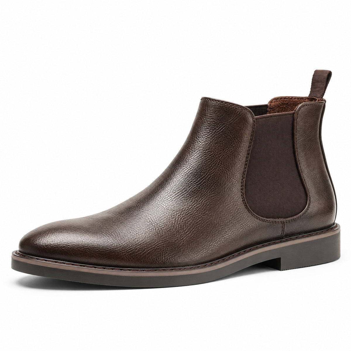 Gordon – Men's Comfort Boots in Dark Brown