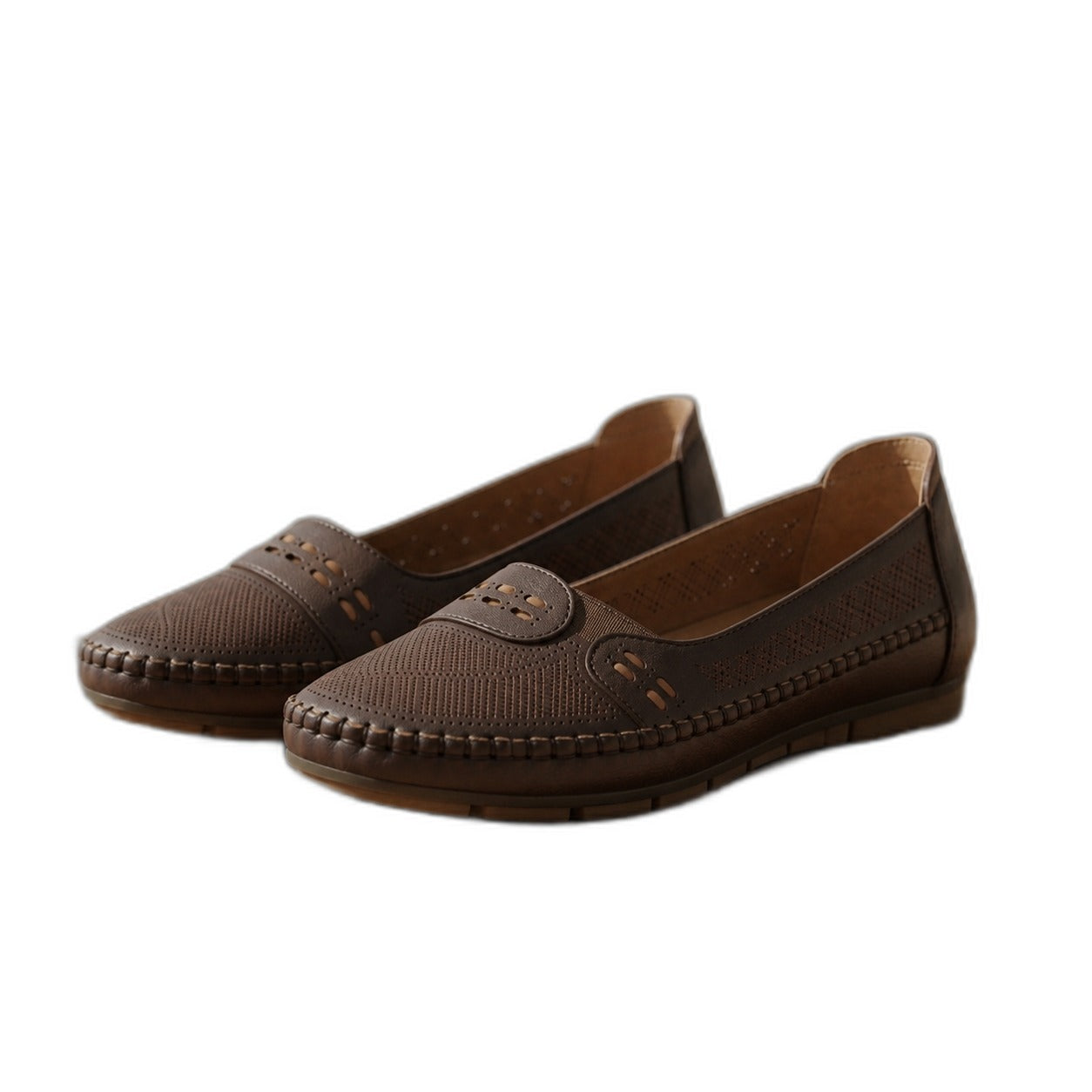 Kendall – Mocasines ortopédicos unisex con plantilla acolchada
