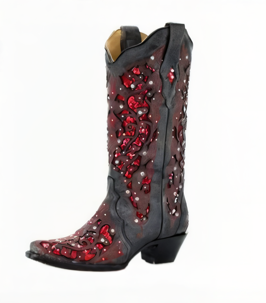Angela – Women's Wide Calf Boots with a Stretch Shaft