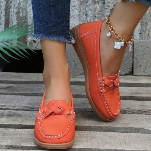 Marcia – Women's Slip-On Loafers with a Stretch Upper