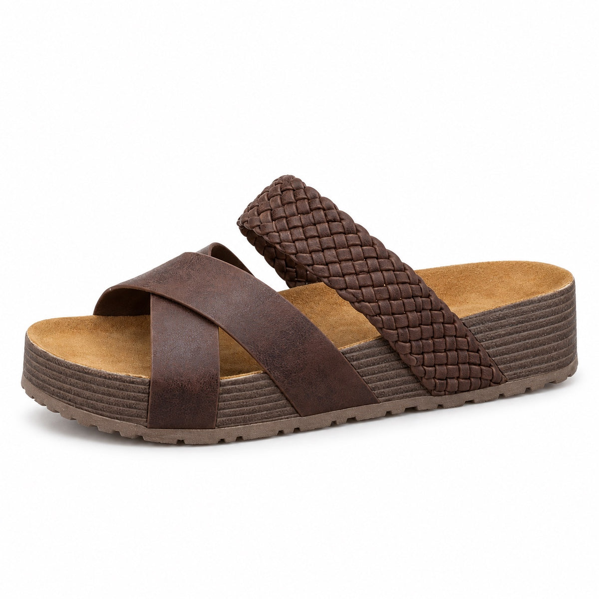 Jarvis – Women's Wide Toe Box Sandals in Brown