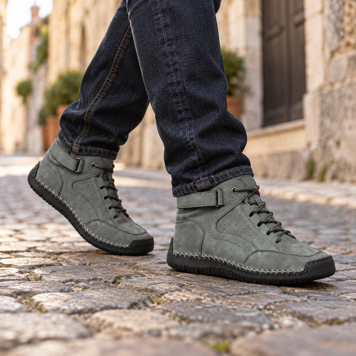 Jeremiah – Men's Walking Shoes, worn on a walk