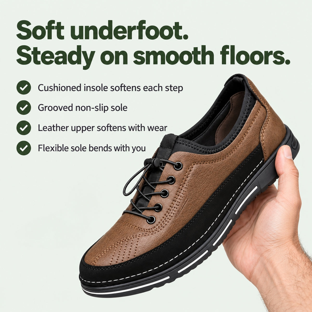 Kenny – Men's Non-Slip Shoes, key benefits