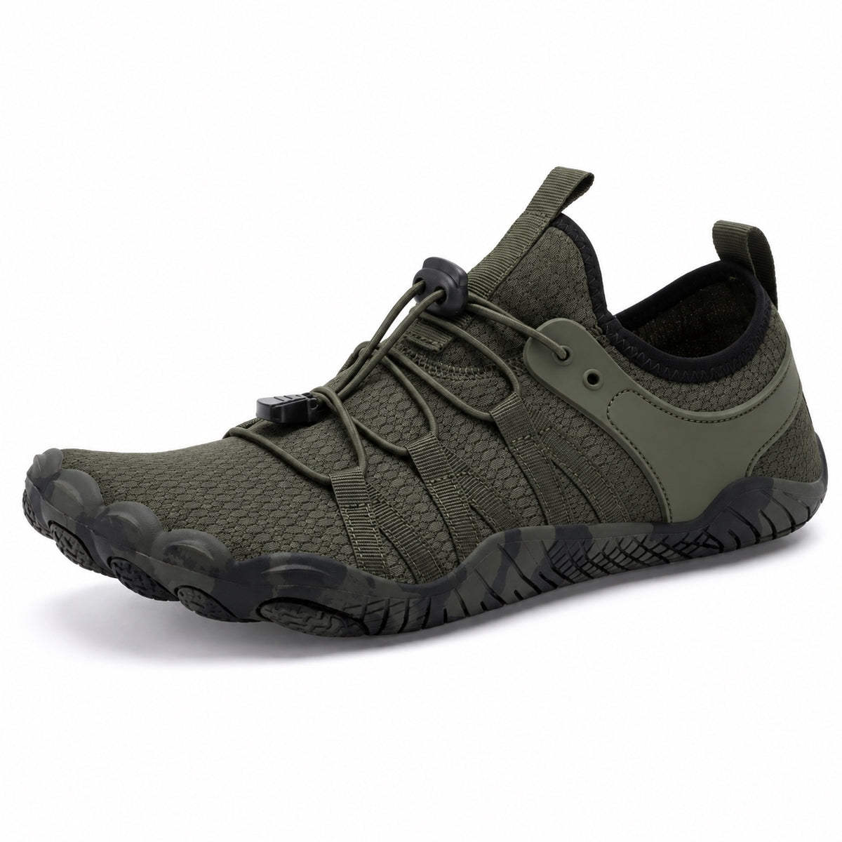 Klein – Unisex Barefoot Shoes in Dark Green