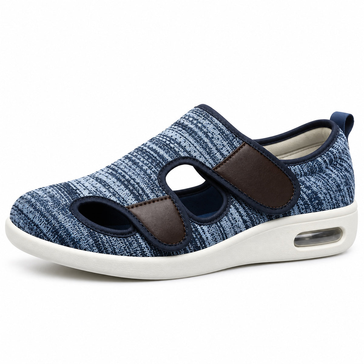 Krystal – Women's Wide Toe Box Shoes in Light Blue