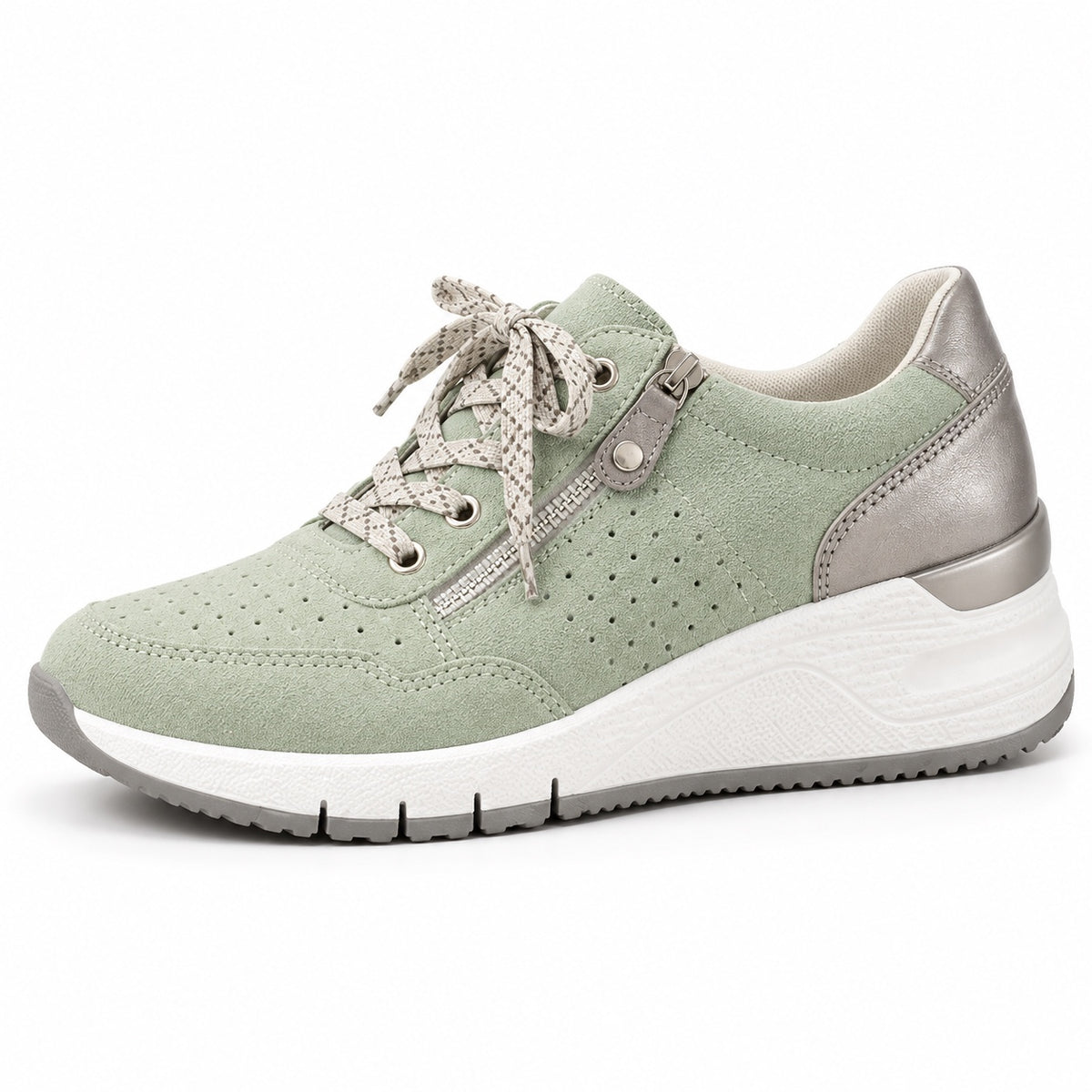 Larson – Women's Orthopedic Sneakers in Mint Green