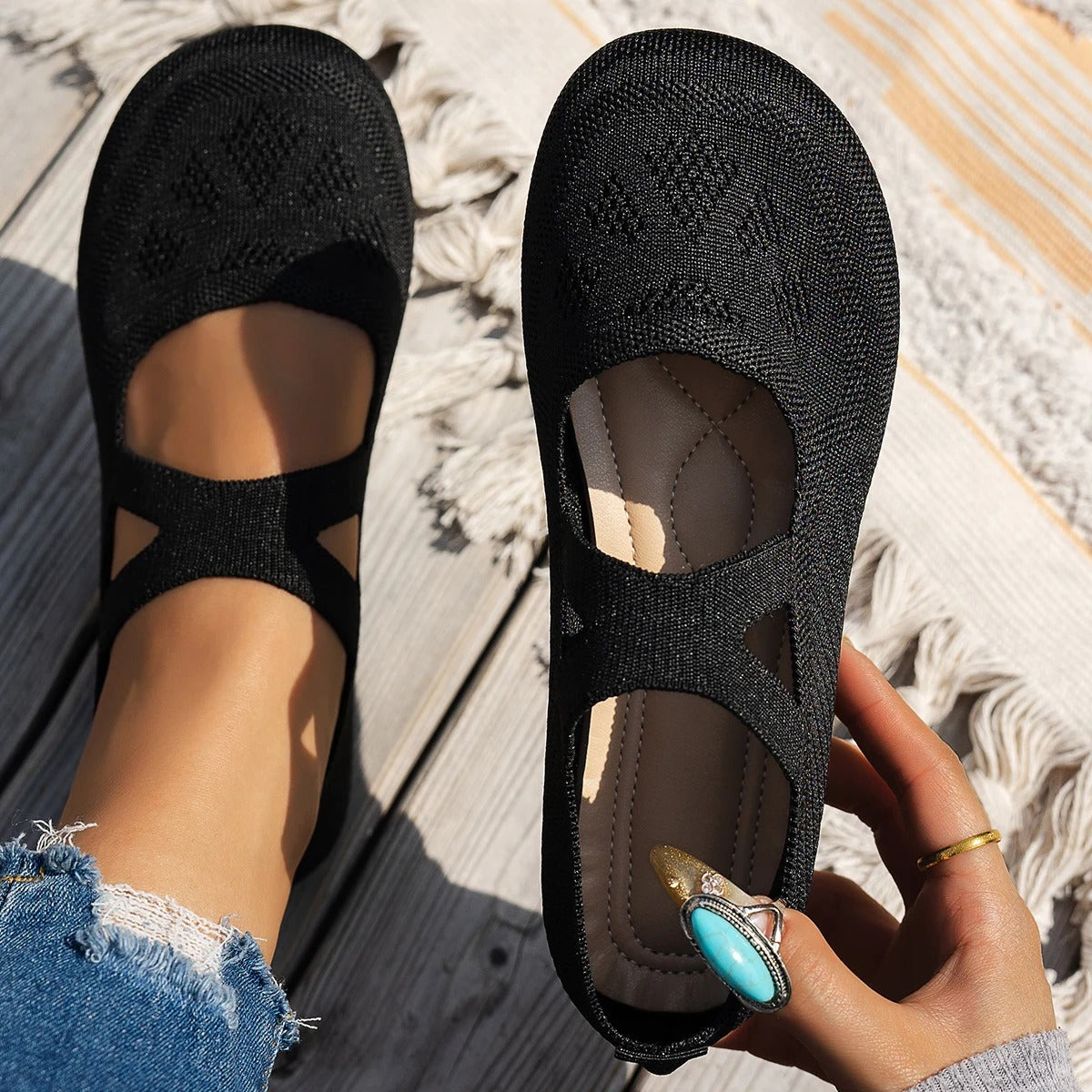 Lydia – Women's Barefoot Flats with a Thin Flexible Sole
