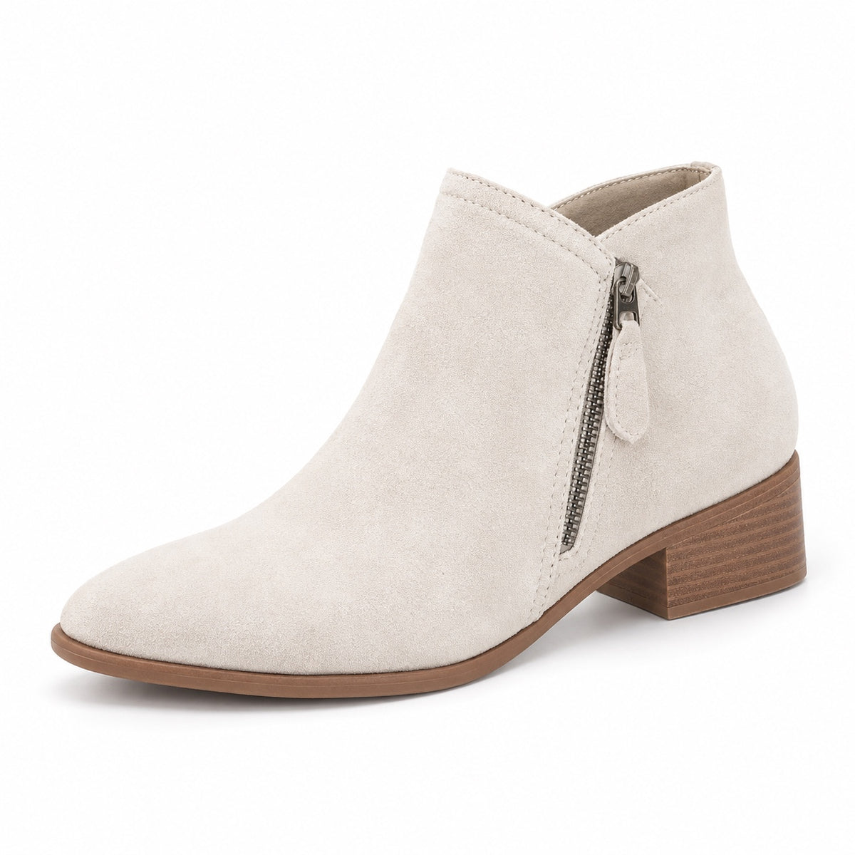 Margaret – Women's Comfort Boots in Beige