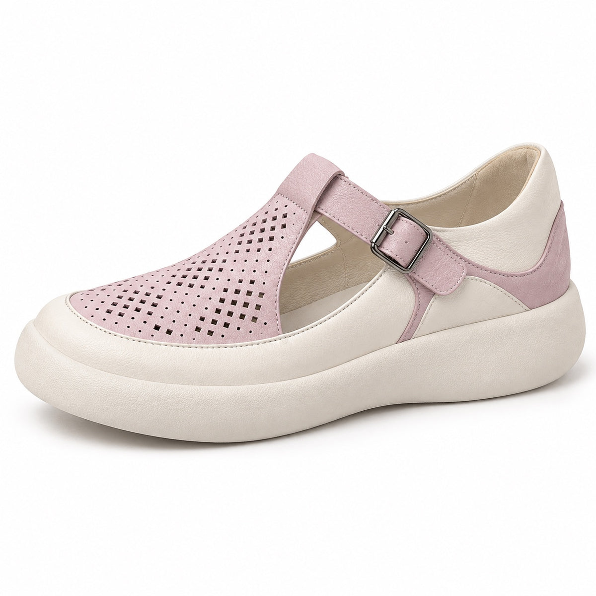 Marsh – Women's Wide Toe Box Shoes in Pink