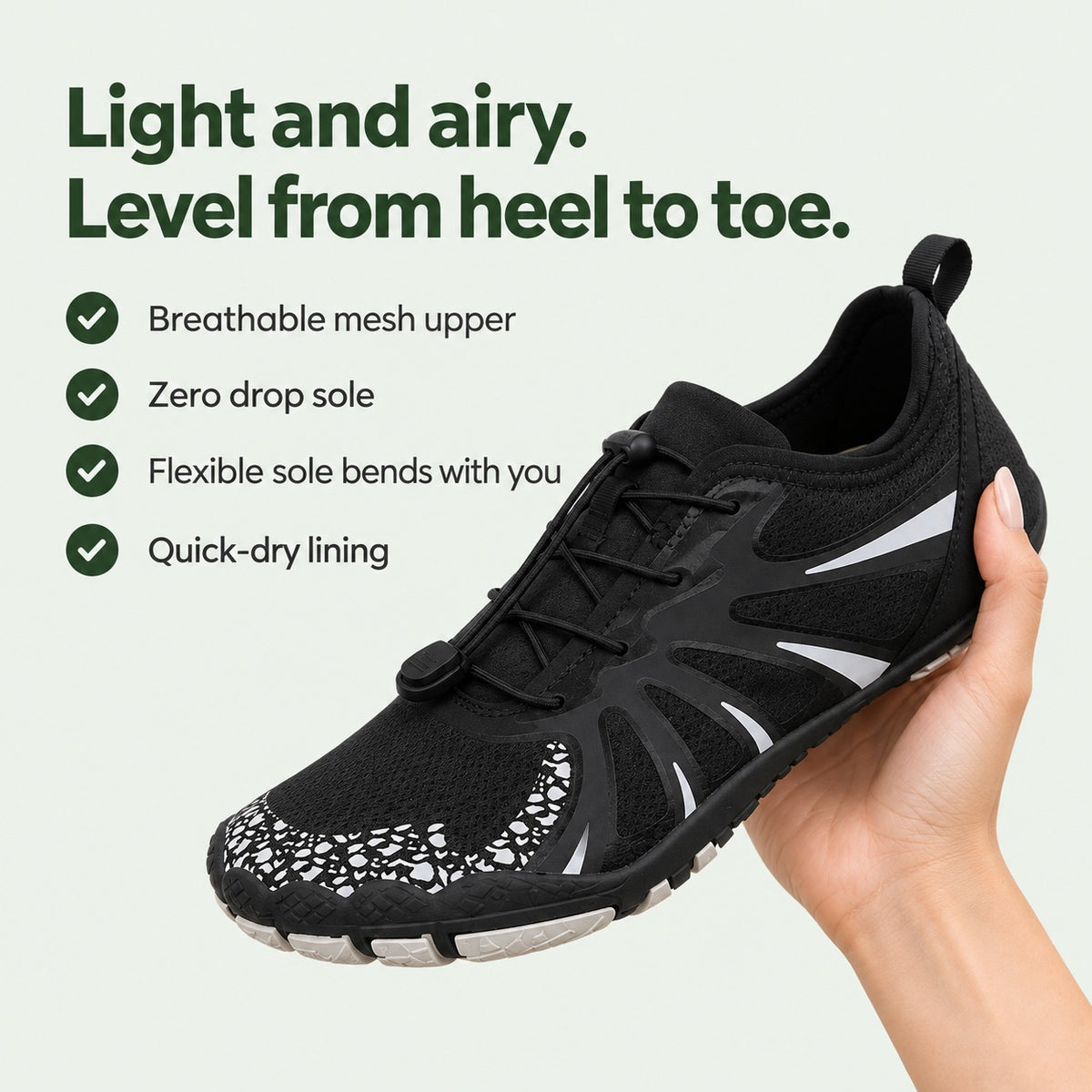 Martha – Women's Barefoot Shoes, key benefits