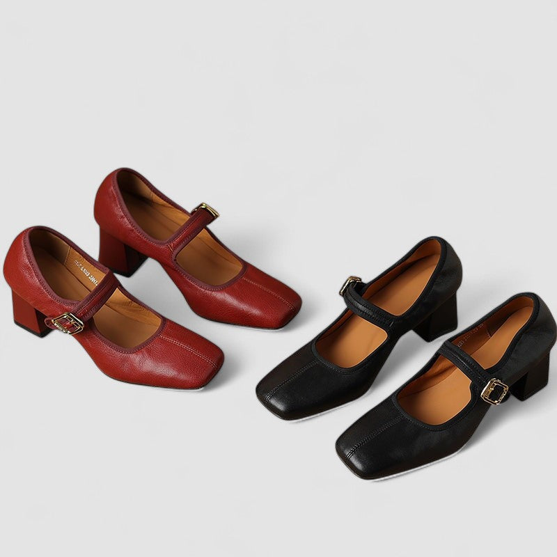 Peggy – Women's Arch Support Flats with a Deep Heel Cup