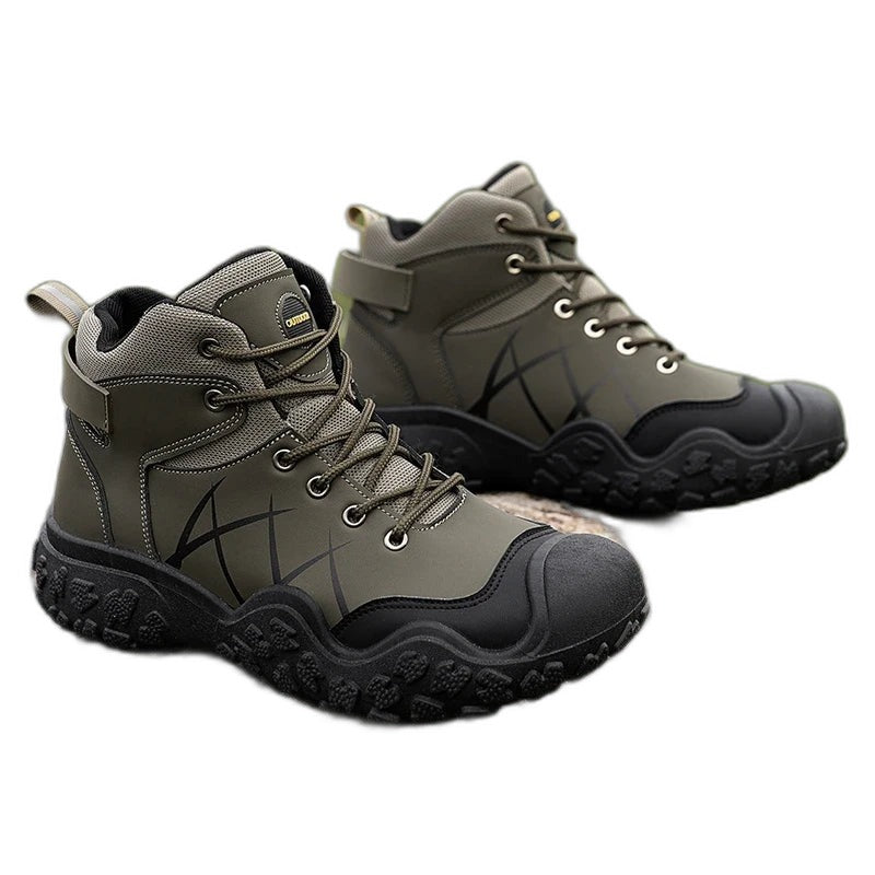 Derek – Bottes pour hommes adaptées aux mollets larges avec tige extensible